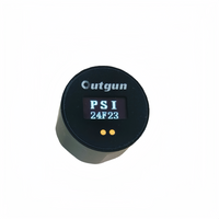 【Outgun】25mm Digital Pressure Gauge 50bar 300bar- PSI/Bar readout 1/8bspp thread