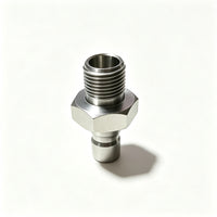 Swivel T Fill Adaptor 300 Bar G5/8 Inlet Twin 1/8BSPP Outlets Dual 360°+180° Rotation