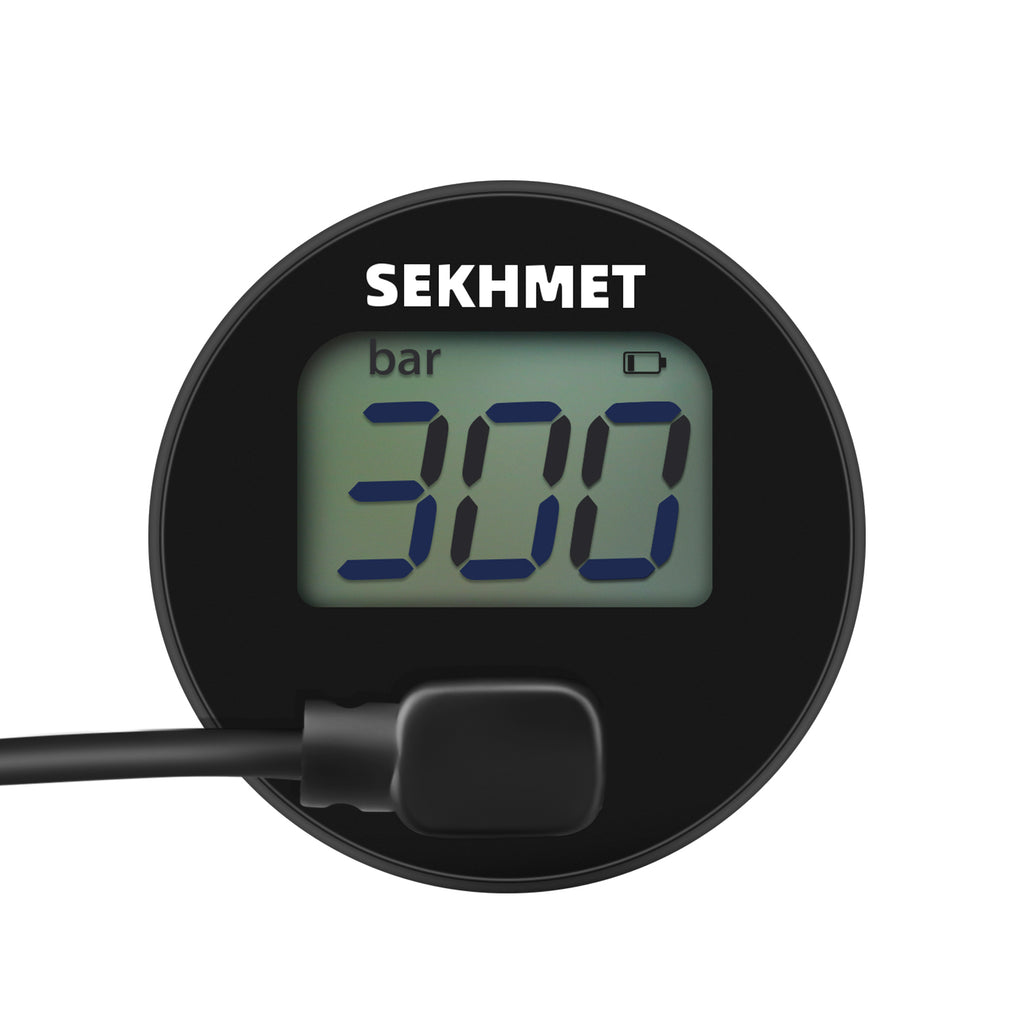 2nd Generation Sekhmet Digital Pressure Gauge 25mm Standard 1/8 BSPP 300 bar