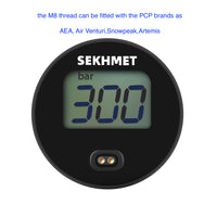 【M8 thread】Gen2 25STD Sekhmet Gauge 300 bar FX DRS AEA Air Venturi Bintac Mcar