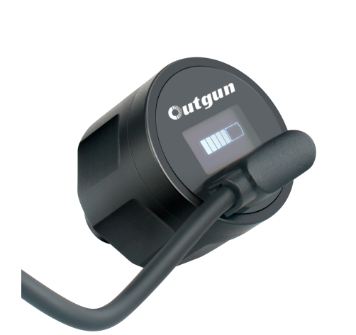 【Outgun】255Oled Gauge 50bar 300bar- PSI/Bar readout 1/8bspp 1/8NPT thread