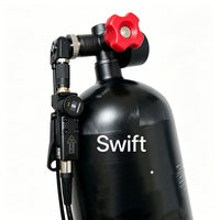 Swift 300 Bar Quick Fill with Sekhmet 25Oled Digital Gauge Full PCP Airgun Compatibility