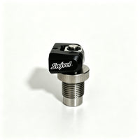 Swivel T Fill Adaptor 300 Bar G5/8 Inlet Twin 1/8BSPP Outlets Dual 360°+180° Rotation