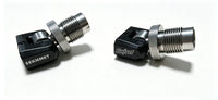 Swivel T Fill Adaptor 300 Bar G5/8 Inlet Twin 1/8BSPP Outlets Dual 360°+180° Rotation