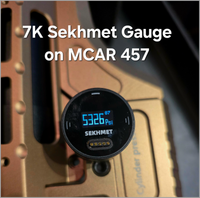 【7000 psi】Sekhmet Gauge ultra-high pressure 500 bar Gen2 28 Pro Bintac Mcar